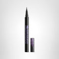 Urban Decay Perversion Waterproof Black Liquid Eyeliner - Smudge-Proof, Sweat-Proof, Transfer-Resistant, Fine-Point Eye Pen, Flexible Brush Tip, Semi-Matte Black, Precise Application, Vegan