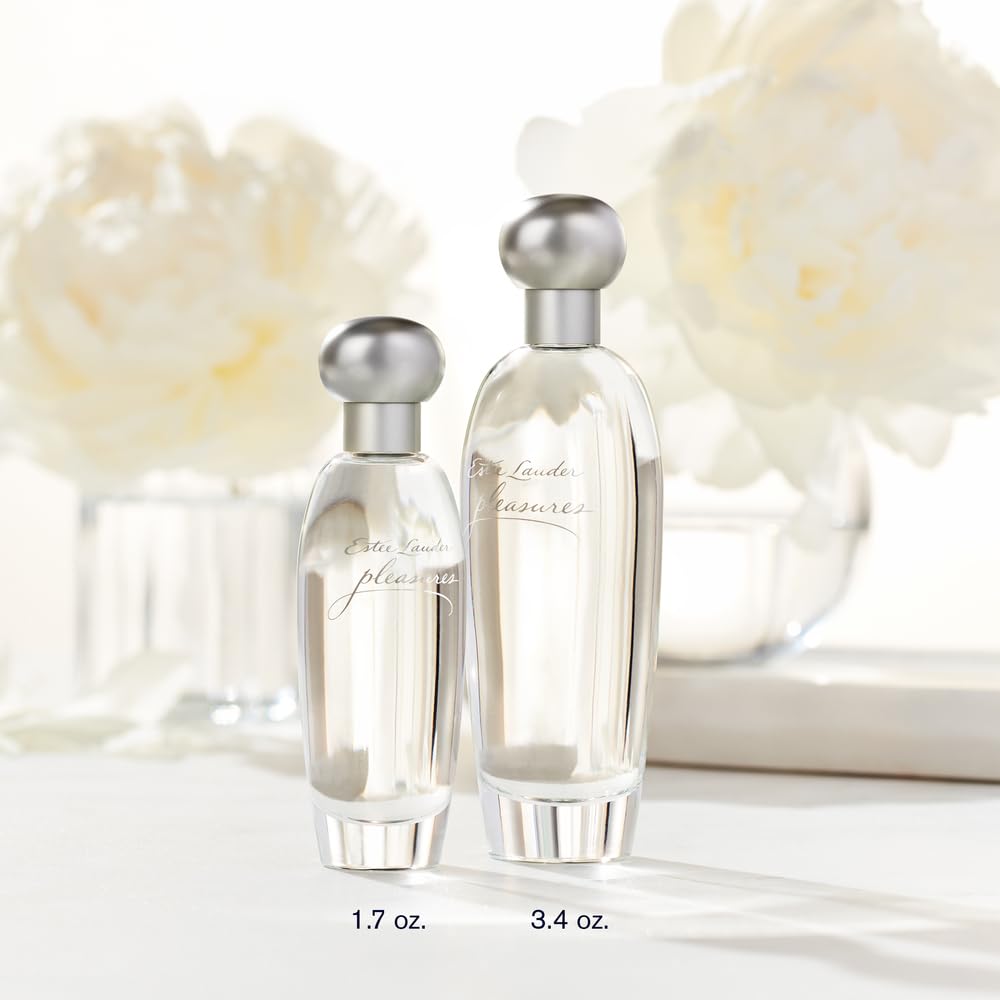 Estée Lauder Pleasures Eau de Parfum Spray with Notes of Lilies, White Peonies & Jasmine | Perfumes for Women
