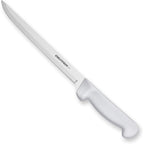 Dexter Basics 8" Flexible Fillet Knife | Stainless Steel Blade With Sharp, Smooth Edge | White, Slip-Resistant Handle