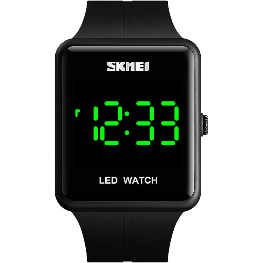 Gosasa Large Face Led Digital Watch Date Time 3Bar Waterproof Wristwatch Men Women Sports Watches