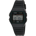 Casio F-91W-3Dg - Black Watch, Black/White, Strap