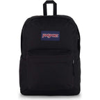 Jansport Superbreak Plus Backpack With Padded 15-Inch Laptop Sleeve And Integrated Bottle Pocket - Spacious And Durable Daypack For Work And Travel - Black
