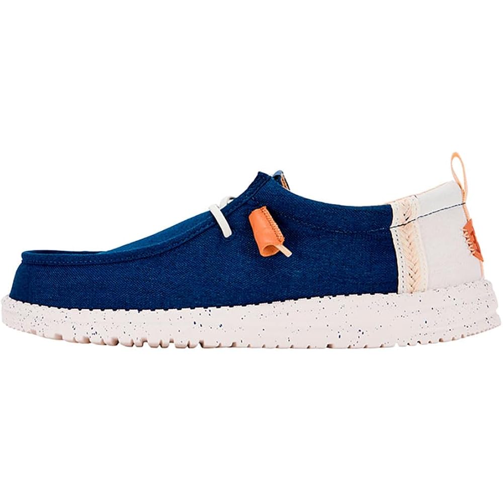 Heydude Men'S Wally Craft Linen Slip-On Loafers | Lightweight Comfortable Shoes | Travel Ready Casual Walking Sneakers