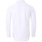 Alimens & Gentle Men'S Dress Shirts Long Sleeve Wrinkle-Free Stretch Shirts Solid Formal Button Down Shirt With Pocket