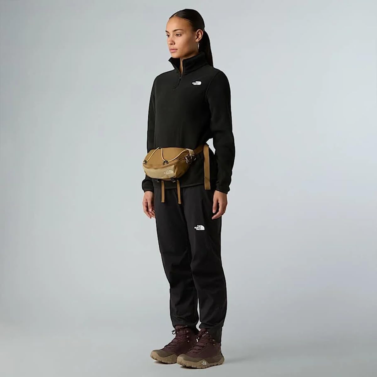 The North Face Women'S Glacier Fleece Quarter Zip Jacket | Pullover With Zip Pockets & Stretch On Collar, Cuffs & Hem