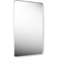 Kohler Essential 30 In. W X 45 In. H Rectangular Framed Wall Mount Bathroom Vanity Mirror In Brushed Nickel