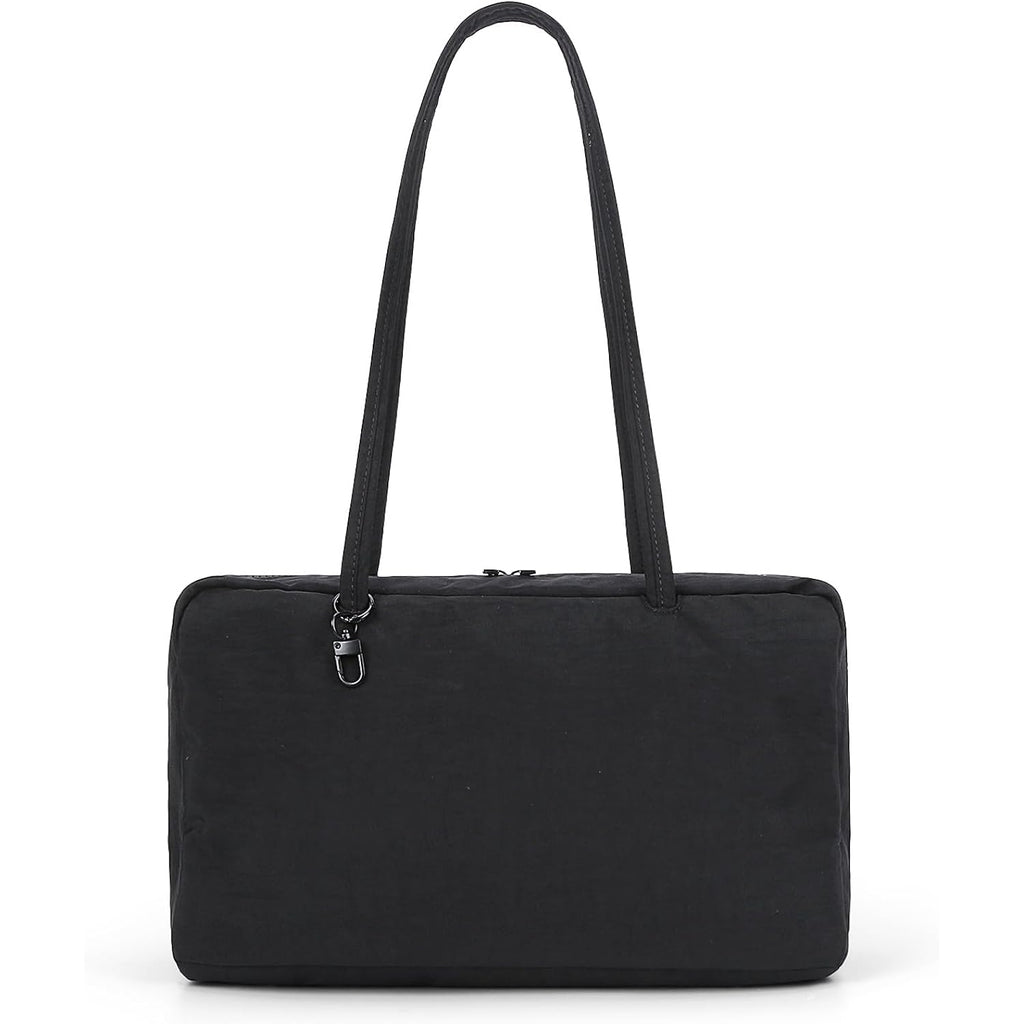 Slouchy Tote Bags Nylon Bowler Bag For Women Hobo Bags Large Shoulder Bag For Travel Work College
