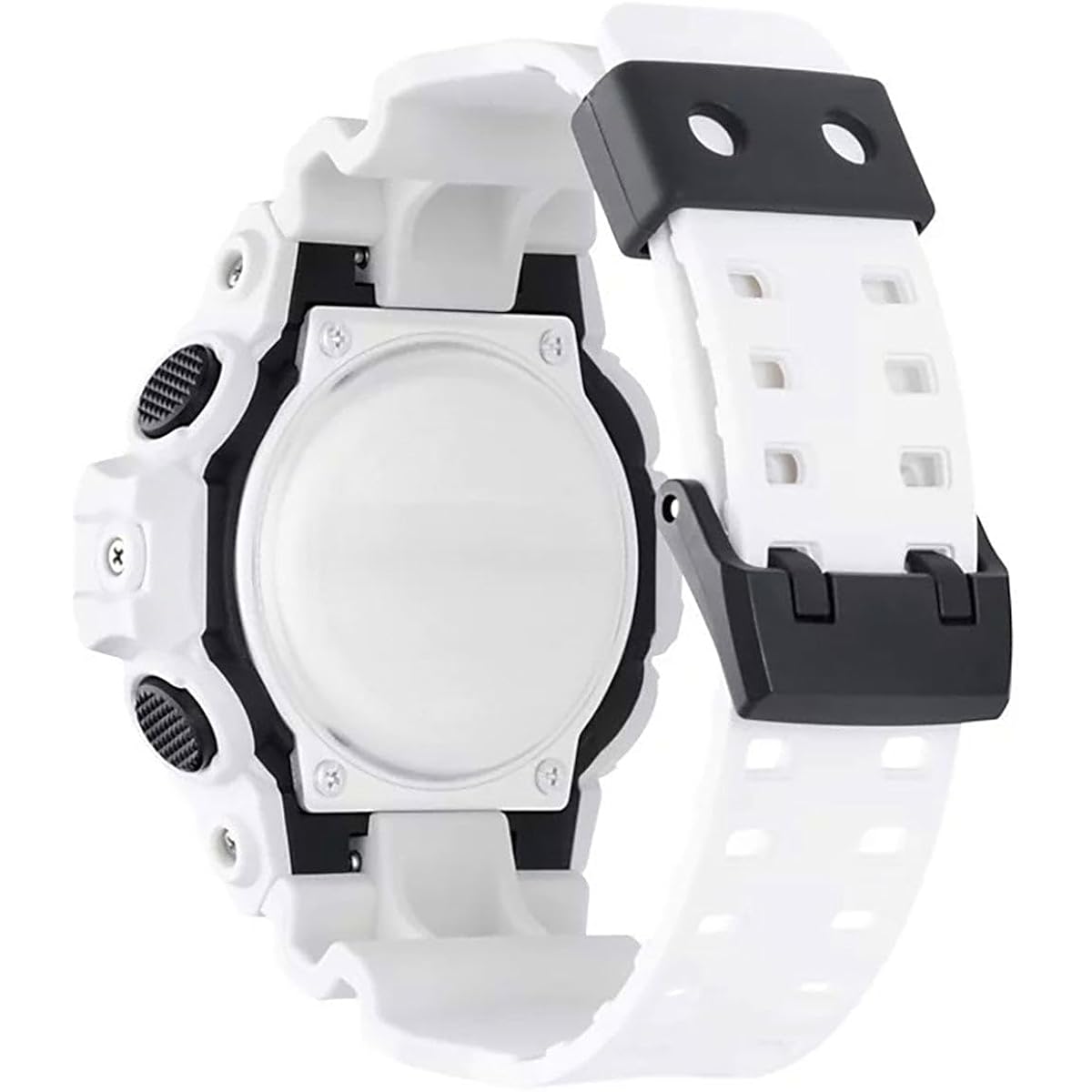 Casio Men'S 'G Shock' Quartz Resin Casual Watch, Color:White (Model: Ga-700-7Acr)