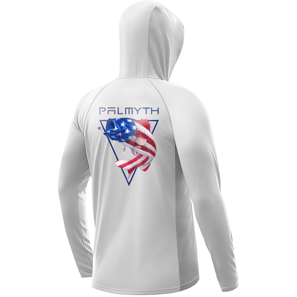 Palmyth Fishing Hoodie For Men Long Sleeve Sun Protection Uv Upf 50+ Shirts