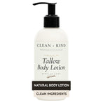 Vanilla Tallow Body Lotion — Hydrating Non-Toxic Natural Body Moisturizer & Cream, Grass-Fed Beef, Organic Shea, Jojoba, Coconut Mct & Aloe For Dry Sensitive Skin (8 Oz)