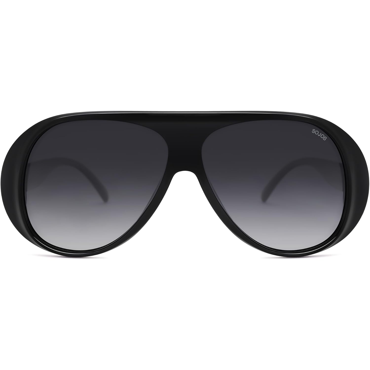 SOJOS Retro Polarized Oversized 90s Aviator Sunglasses Womens Men Trendy Vintage Square Shades SJ2661