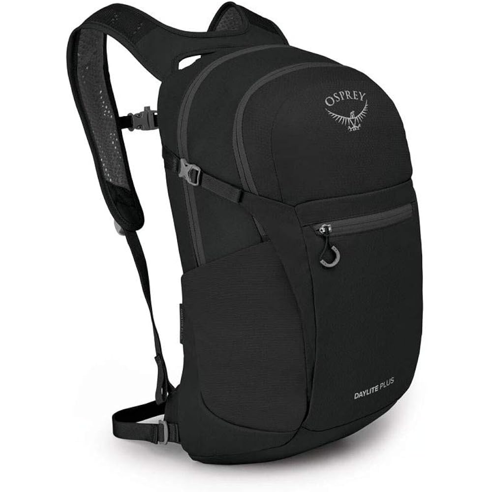 Osprey Daylite Plus Commuter Backpack – Lightweight, Everyday Pack With Laptop Sleeve And Water Bottle Pockets – Ideal For Work, School, And Travel With Versatile Storage Options, Black