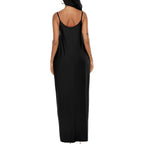 Ofeefan Women'S Maxi Dresses Summer Spaghetti Strap Dress With Pockets