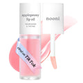 NOONI Korean Lip Oil - Applepeony | Long-Lasting, Moisturizing, Plumping, Revitalizing for Dry Lips, Waterproof, No Peel Off, Hydrating Lip Stain, Stocking Stuffers, Cute Stuff, 0.12 FL Oz