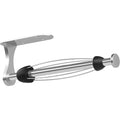 Paper Towel Holder Under Cabinet, One-Handed Tear, Wall Mount, Adhesive, Silver, Paper Roll Holder With Ratchet Mechanism For Kitchen Bathroom Farmhouse Essentials Decor Accessories
