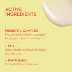Byoma Smoothing Body Polish - For Breakouts & Textured Skin - Exfoliating Body Scrub With Pha & Panthenol - Restores Skin Barrier & Soothes Inflammation - 10.14 Fl Oz