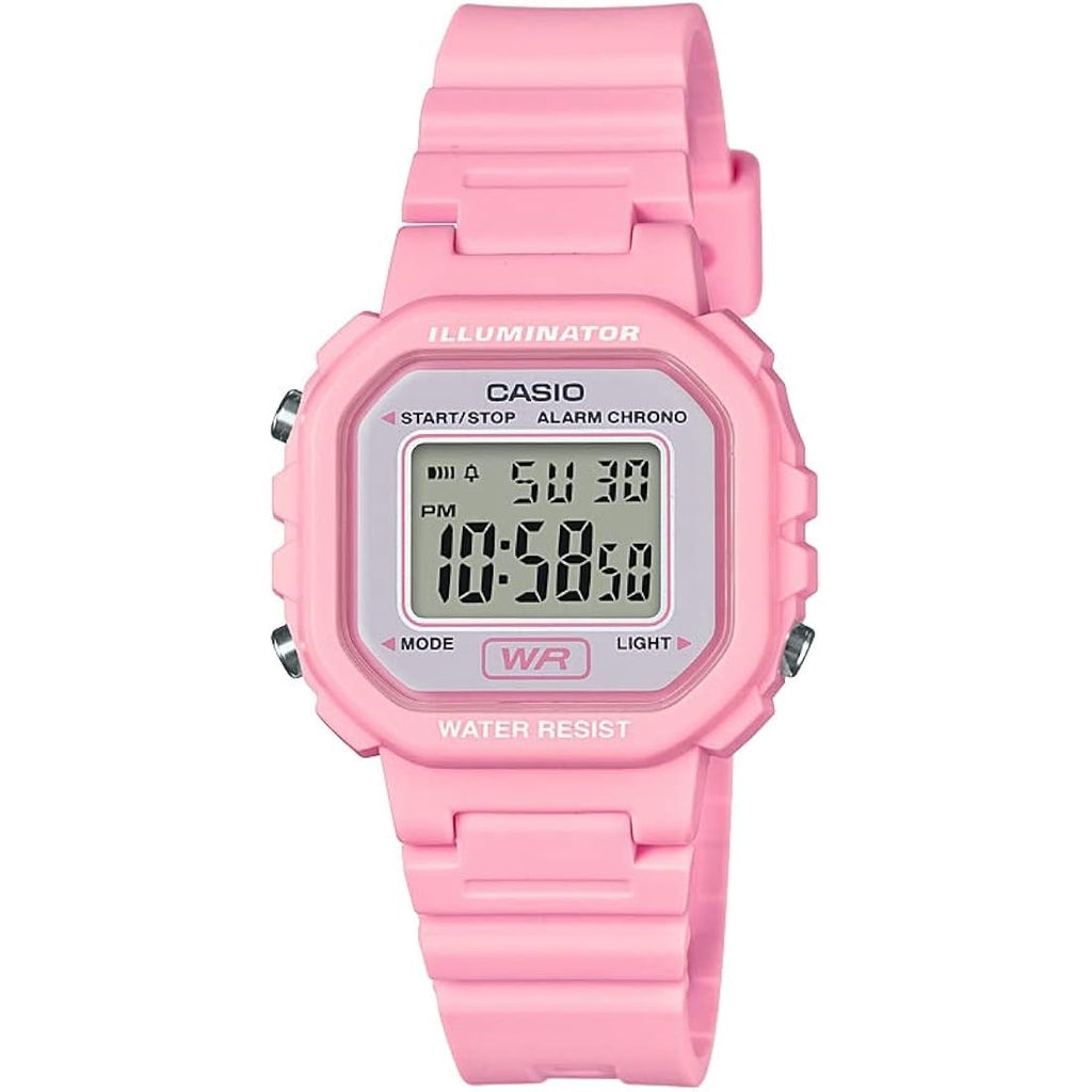 Casio La20Wh Series | Women'S Digital Watch | Water Resistant | Led Light | Auto Calendar | Date Display | 1/100 Sec Stopwatch | Regular Time Keeping (Hr, Min, Sec, Pm, Date, Day) | 5 Yr Batt