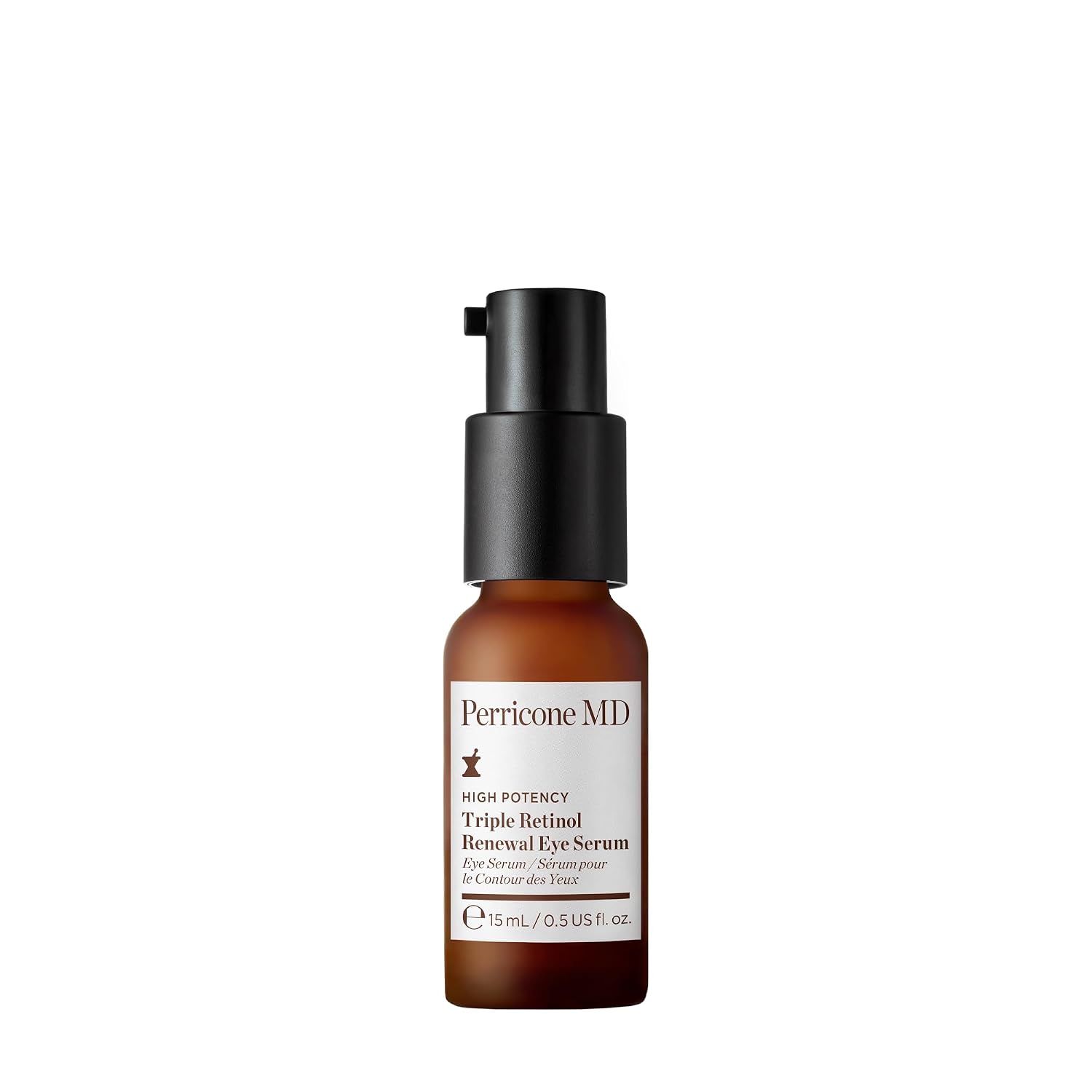 Perricone Md High Potency Triple Retinol Renewal Eye Serum - Retinol Serum With Coq10 & Beta-Carotene - Visibly Reduces Crow’S Feet, Wrinkles, & Discoloration For A Firmer, Smoother Skin - 0.5 Fl Oz