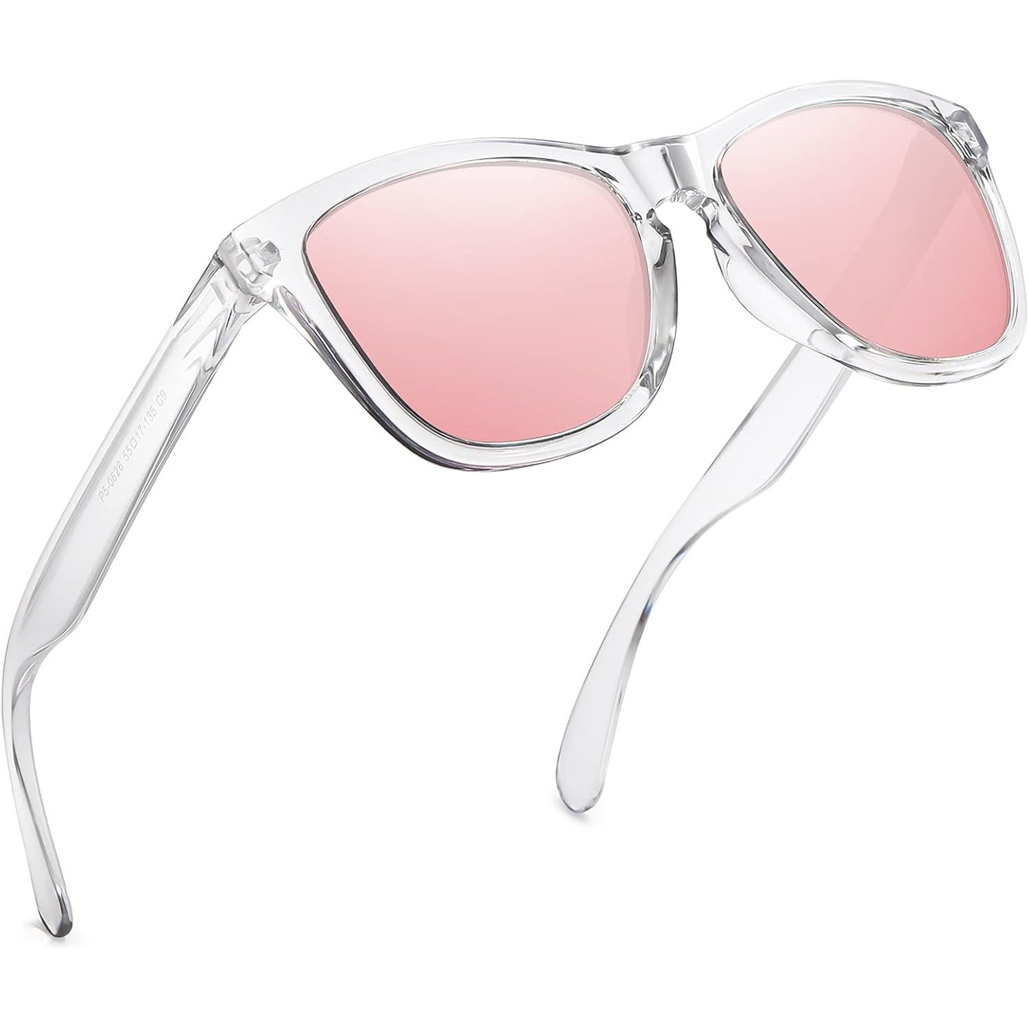 Sunglasses Womens Polarized Sunglasses for Mens Womens Retro Mirror Lens for Driving Fishing UV400 Protection