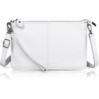 Befen Genuine Leather Wristlet Clutch Wallet Purses Small Crossbody Bags For Women With Rfid Blocking Card Slots