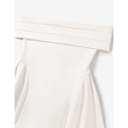 Zesica Summer 2026 Cocktail Dresses For Women'S Off Shoulder Short Sleeve Swing A Line Wedding Evening Party Midi Dress