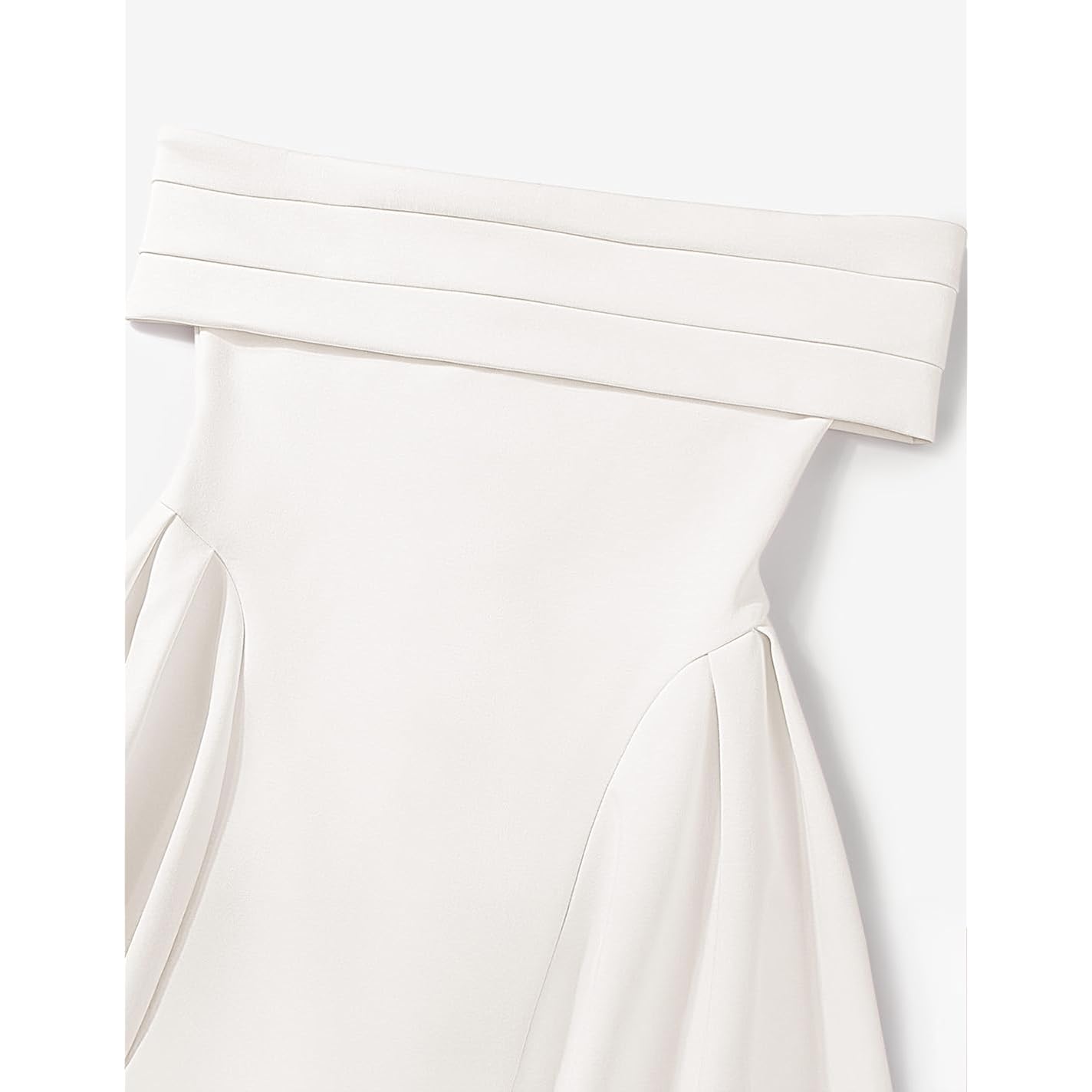Zesica Summer 2026 Cocktail Dresses For Women'S Off Shoulder Short Sleeve Swing A Line Wedding Evening Party Midi Dress