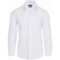 Nautica Slim Fit Mens Dress Shirts Long Sleeve Performance Polyester Fabric Wrinkle Free 4-Way Stretch