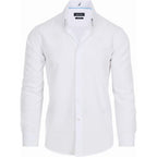 Nautica Slim Fit Mens Dress Shirts Long Sleeve Performance Polyester Fabric Wrinkle Free 4-Way Stretch