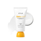 Anua, Zero-Cast Moisturizing Sunscreen Spf 50, Glow Natural Sunscreen For Face, No White Cast, Hyaluronic Acid, Niacinamide, Oil-Free, Korean Skincare, 1.69 Fl Oz