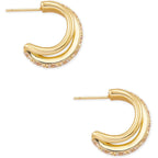 Kendra Scott Livy Huggie Earrings