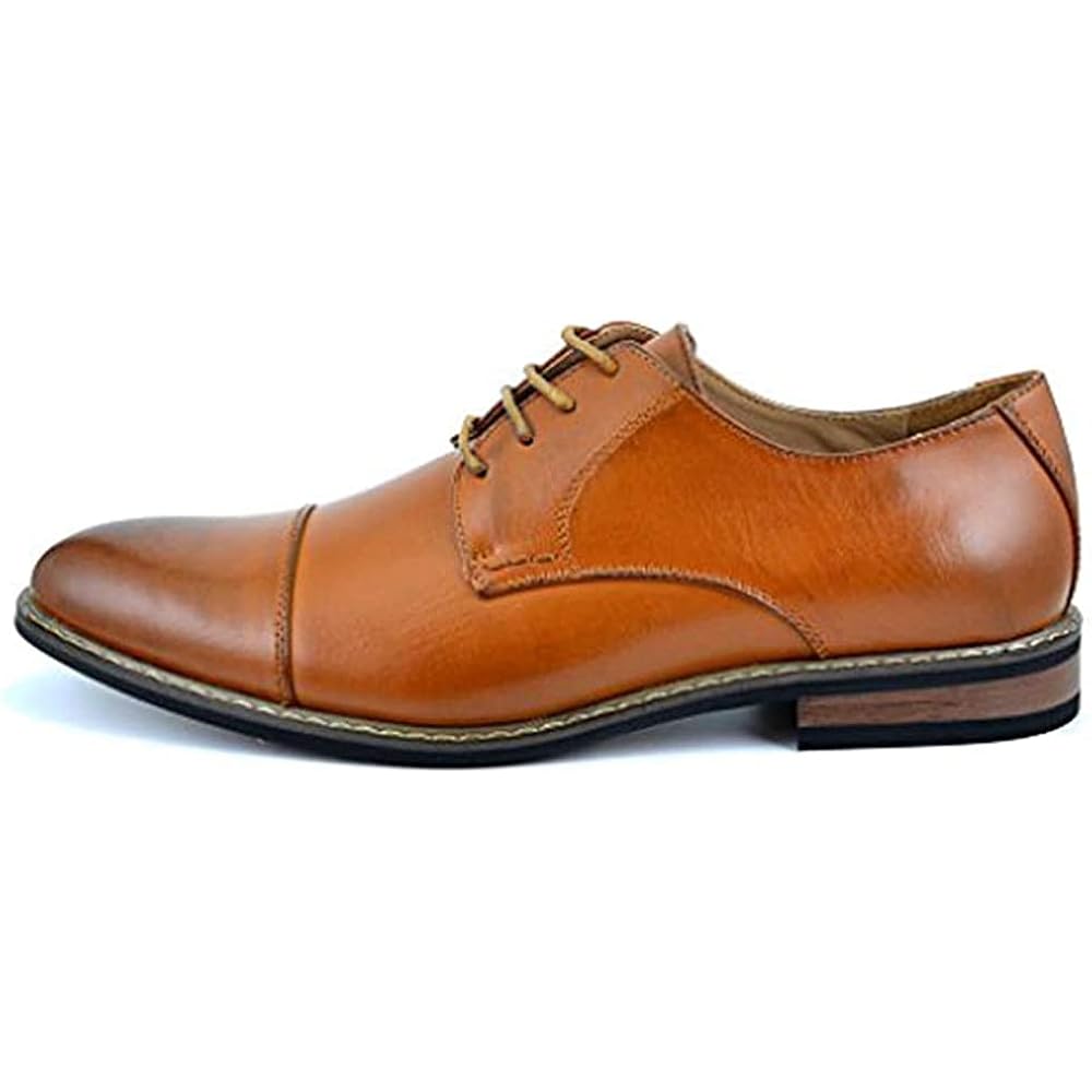 Bruno Marc Moda Italy Prince Men'S Classic Modern Oxford Lace Dress Shoes