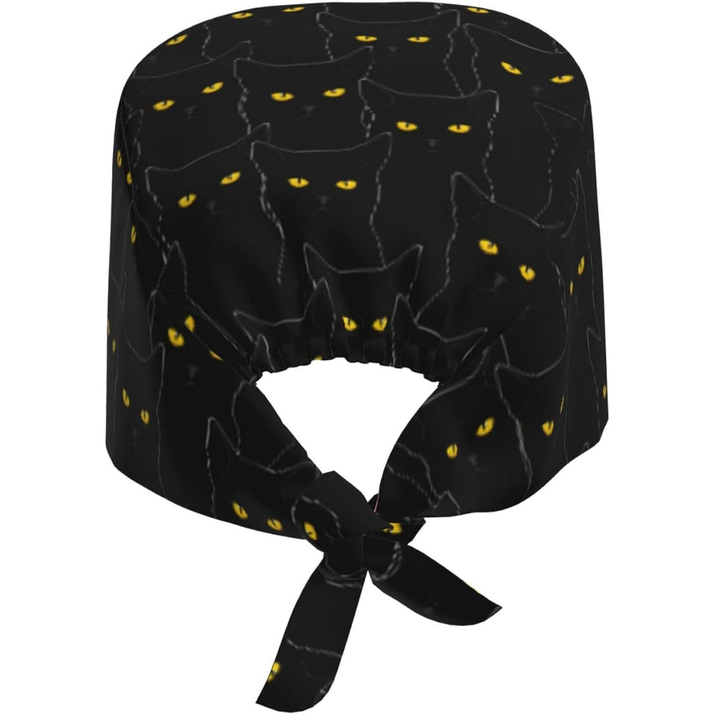 Adjustable Working Cap Breathable Unisex Women Men Elastic Bandage Tie Back Hats Scrub Nursing Doctor Surgeon Cap