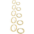 Small Gold Hoop Earrings Lightweight: Hinged Huggie Hoop Earrings for Lobe Cartilage Helix Tiny Hoops Earrings in Silver Black for Women Men