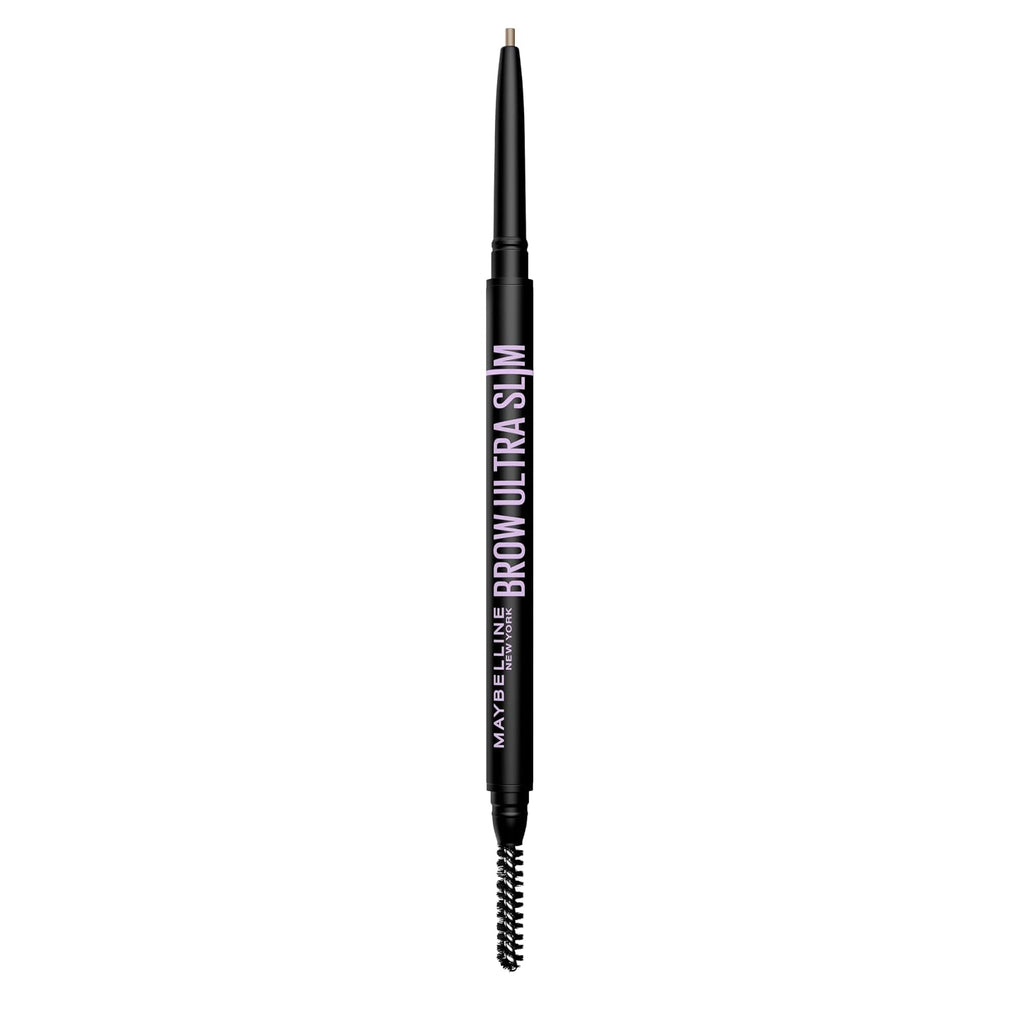 Maybelline Express Brow Ultra Slim Eyebrow Makeup, Brow Pencil With Precision Tip And Spoolie For Defined Eyebrows, Blonde, 1 Count, Packaging May Vary