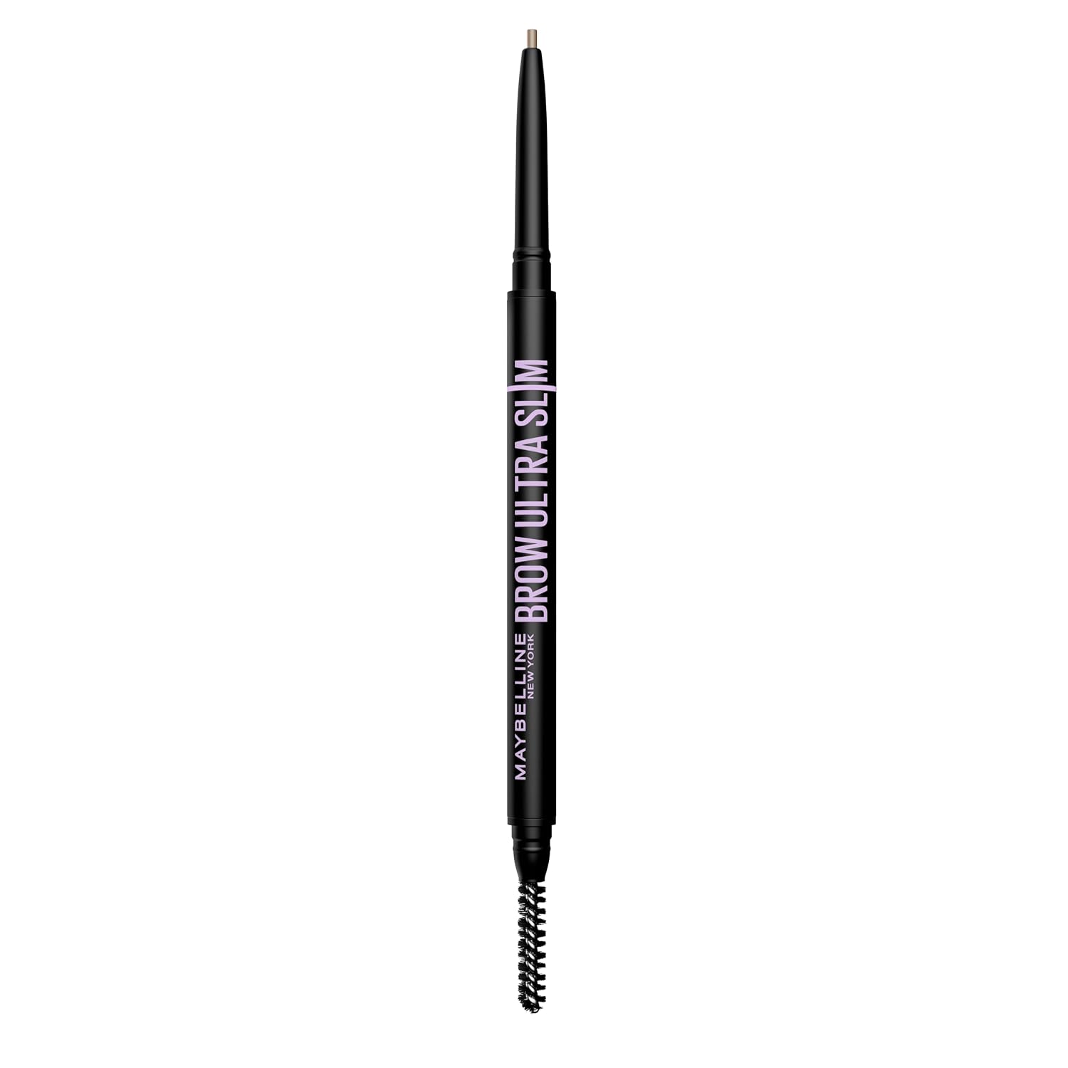 Maybelline Express Brow Ultra Slim Eyebrow Makeup, Brow Pencil With Precision Tip And Spoolie For Defined Eyebrows, Blonde, 1 Count, Packaging May Vary