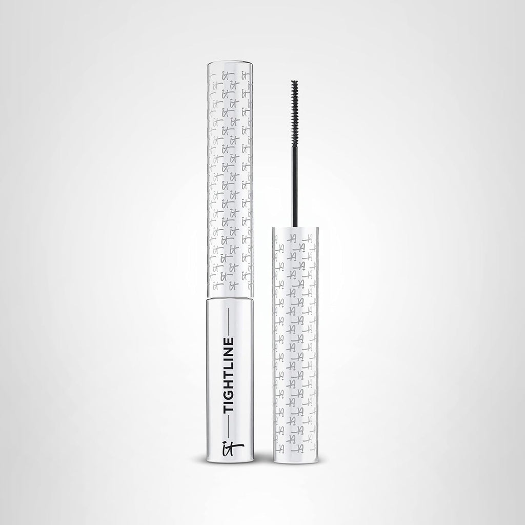 It Cosmetics Tightline 3-In-1 Lash Primer, Eyeliner & Black Mascara - Lengthens & Conditions Lashes - Ultra-Skinny Wand - Infused With Collagen, Biotin, Peptides & Antioxidants - 0.12 Fl Oz