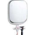 TAILI Shower Mirror Fogless for Shaving, Anti Fog Shaving Mirror with Razor Holder NO-Drilling,Removable,Shatterproof & Waterproof,Wall Mounted Bathroom Accessories with Powerful Suction(White)