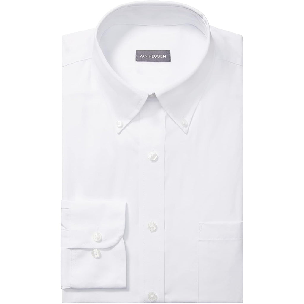 Van Heusen Men'S Pinpoint Solid Shirt