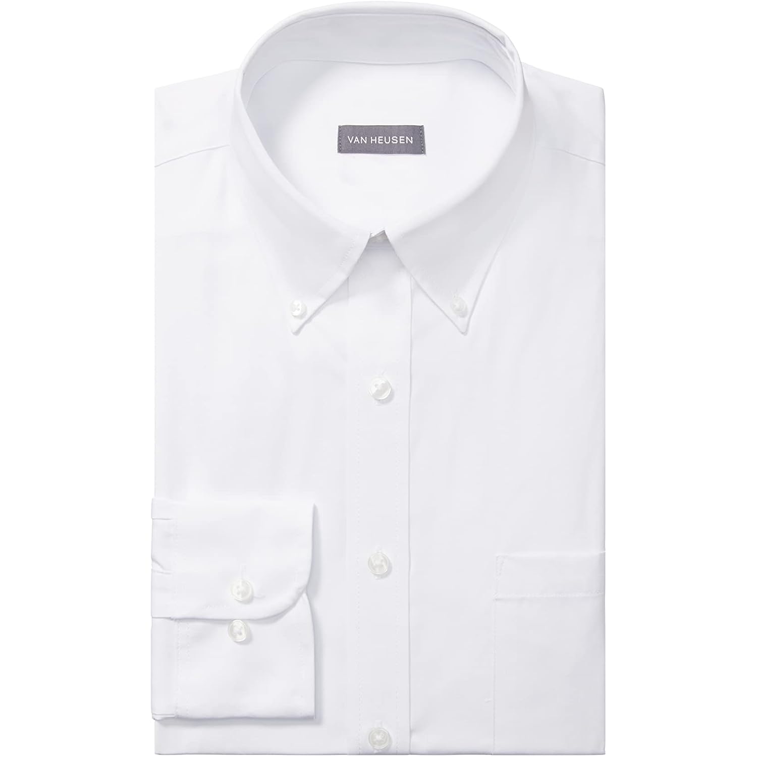 Van Heusen Men'S Pinpoint Solid Shirt
