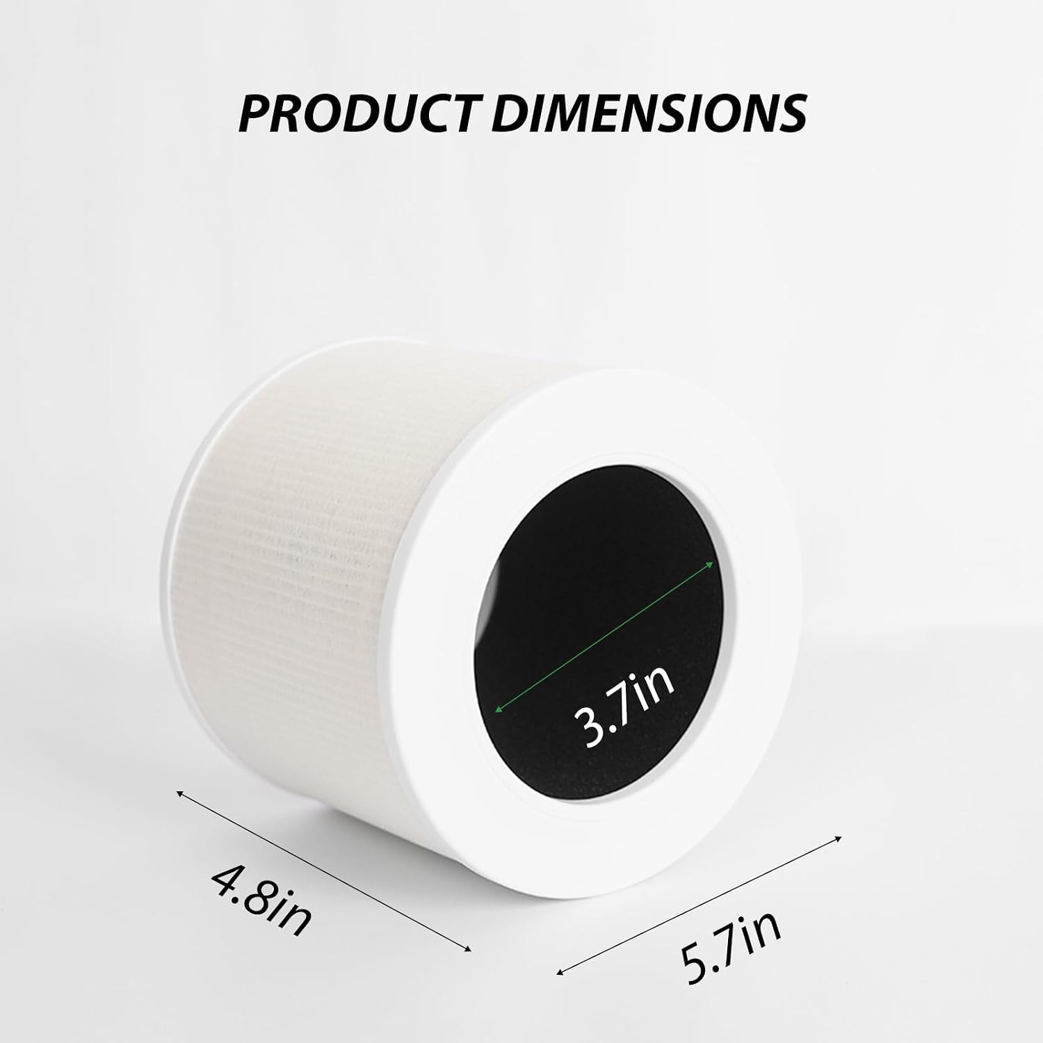 Dttery Core Mini-P Replacement Filter For Levoit Mini Air Purifier, Mini-Rf | 3-In-1 Hepa, High-Efficiency Activated Carbon, 2 Pack