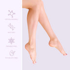 Skin Aesthetics Lavender & Mint Foot Masks - Repairs & Softens Cracked Feet, Hydrating & Exfoliating - Dermatologist Tested Korean Skincare - Clean Beauty, Natural Ingredients, Cruelty-Free - 3 Pairs