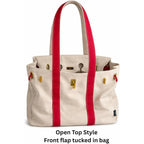 Dallas Hill Coastal Canvas Tote Bag For Women