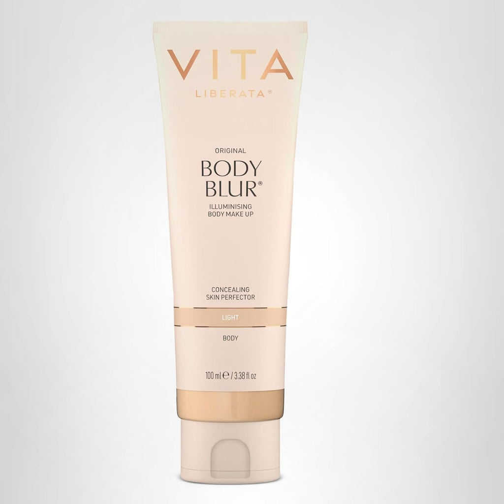 Vita Liberata Body Blur, Leg And Body Makeup. Skin Perfecting Body Foundation For Flawless Bronze, Easy Application, Radiant Glow, Evens Skin Tone, New Packaging