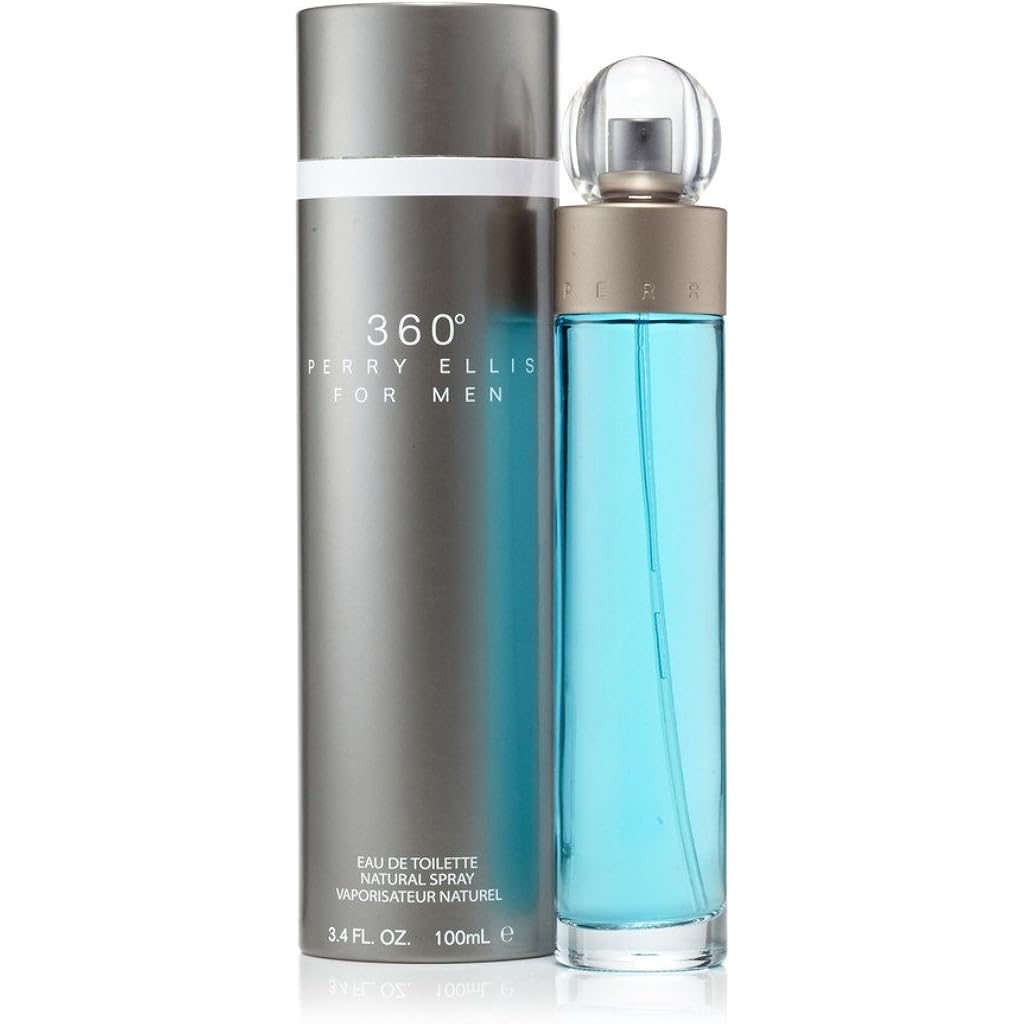 Perry Ellis 360 By Perry Ellis For Men. Eau De Toilette Spray 3.4 Ounces