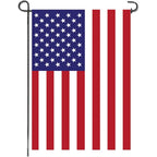 American Garden Flag Small American Flag Double Sided 12×18 Inch Weatherproof Patriotic Usa Garden Flags Outside Thick Burlap Stars And Stripes Flags For Outdoor Yard Patio Lawn Decor