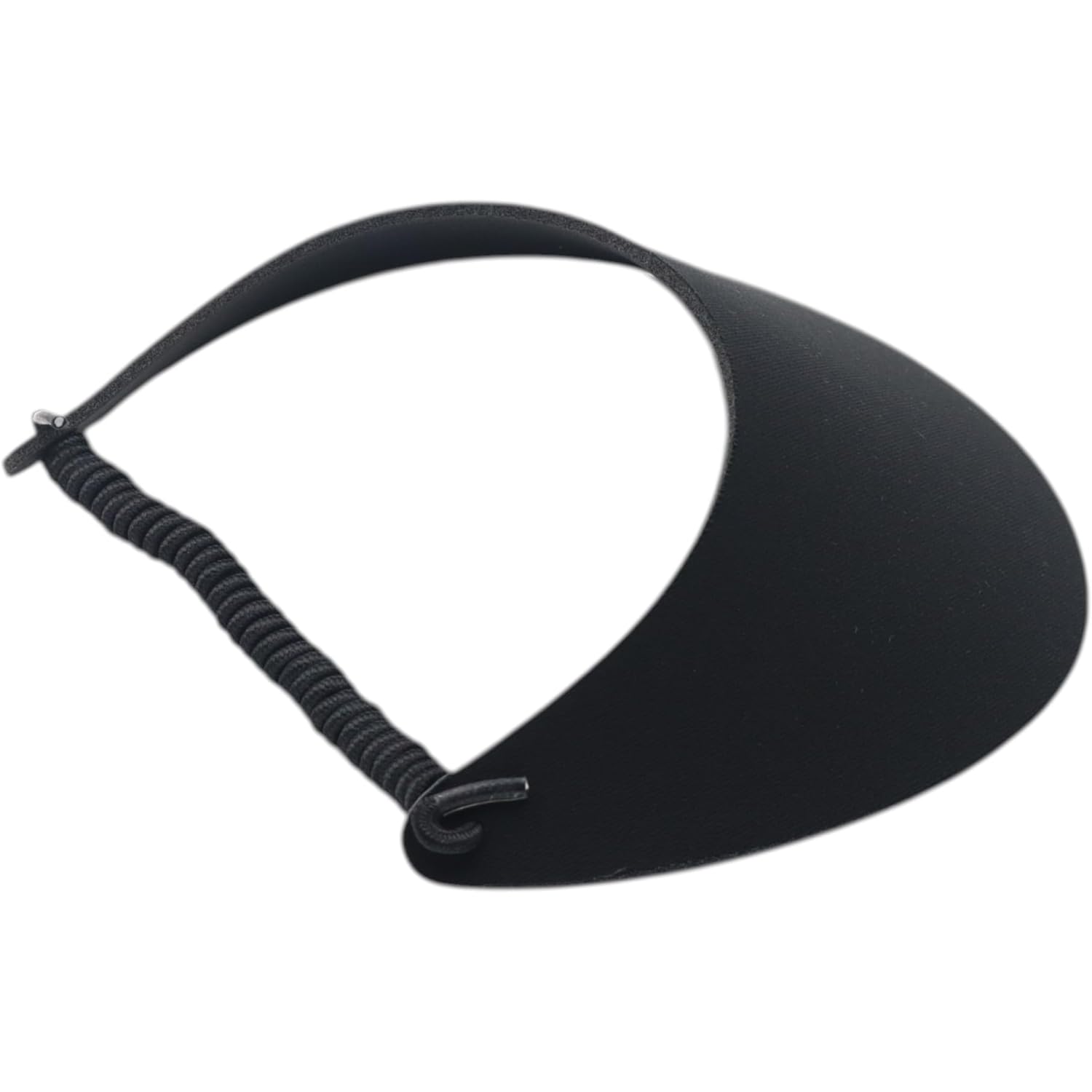 MG Women's Cotton Solid String Sun Visor Hat