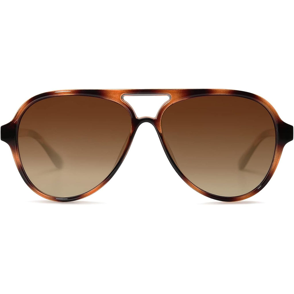 SOJOS Classic Polarized Aviator Sunglasses for Women Men, Retro Trendy Aviators Shades SJ2201
