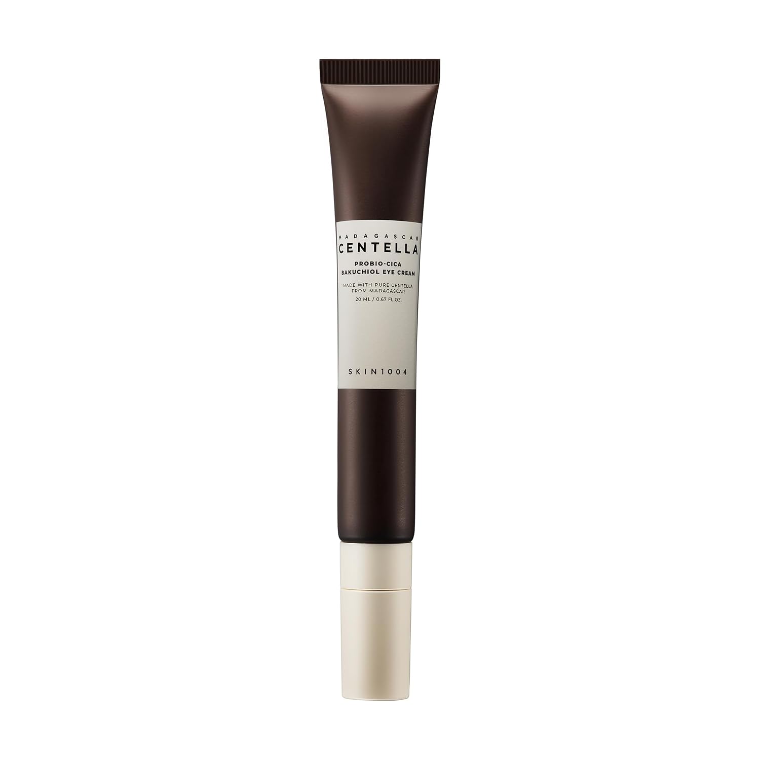 Skin1004 Centella Probio-Cica Bakuchiol Eye Cream, Korean Eye Cream For Fine Lines With Centella, Hydrating Eye Treatment For Under Eye Area, Retinol Alternative, Korean Skin Care, 0.67 Fl.Oz / 20Ml