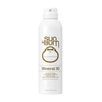 Sun Bum Mineral Spf 30 Sunscreen Body Spray - New Formula 2026 Water-Resistant Broad Spectrum Moisturizing Sunscreen With Vitamin E - Hawaii 104 Act Compliant (Without Octinoxate & Oxybenzone) - 6 Oz