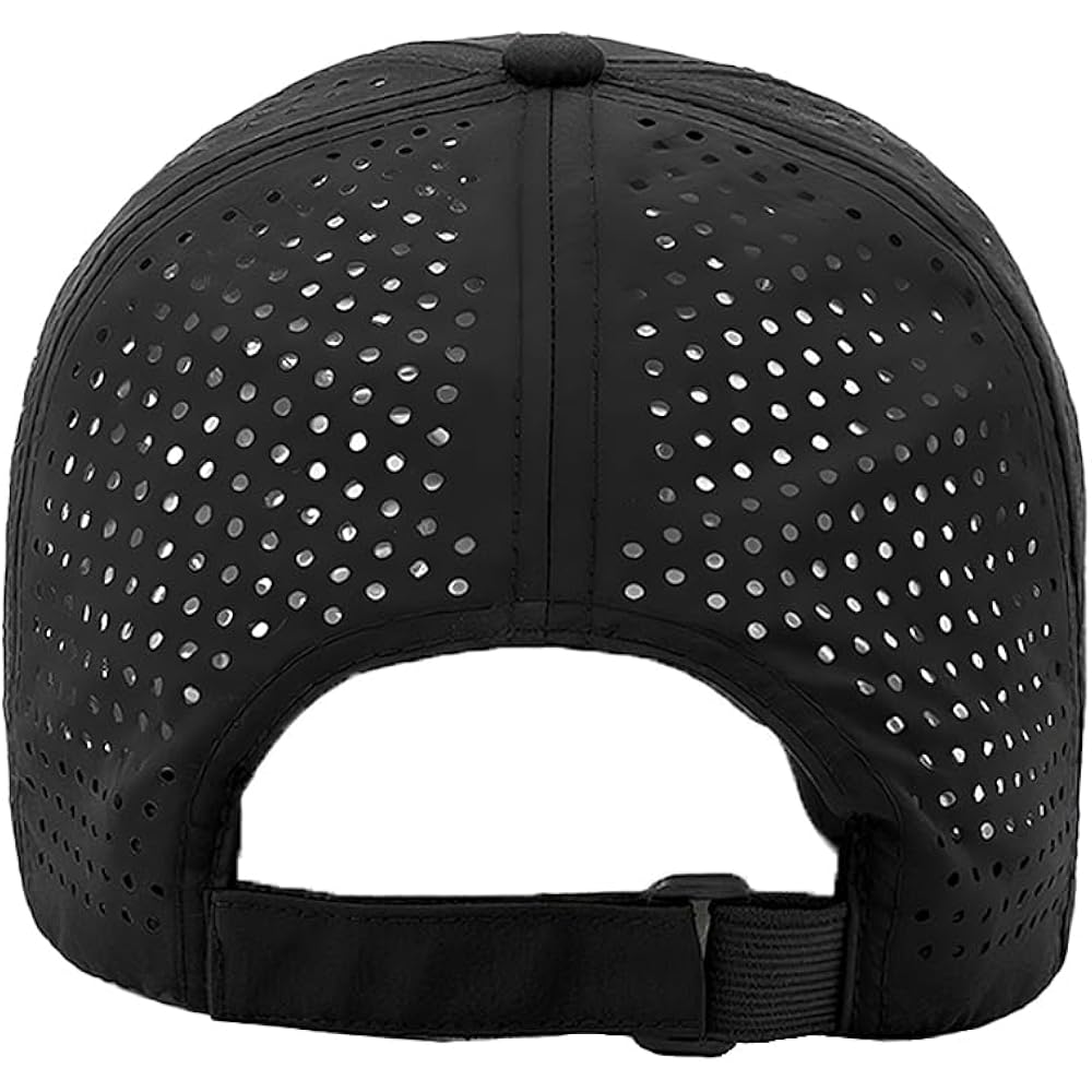 Quick Dry Baseball Cap For Men Women Adjustable Mesh Breathable Upf50+ Outdoor Sports Snapback Golf Cap